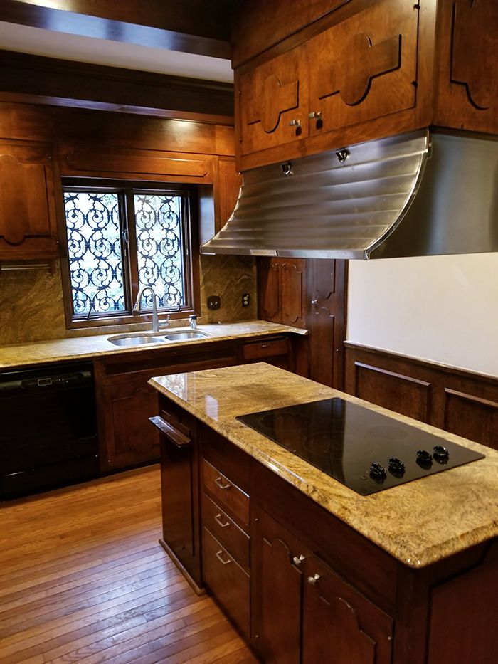 Hickory mediterranean renovation before kitchen 1