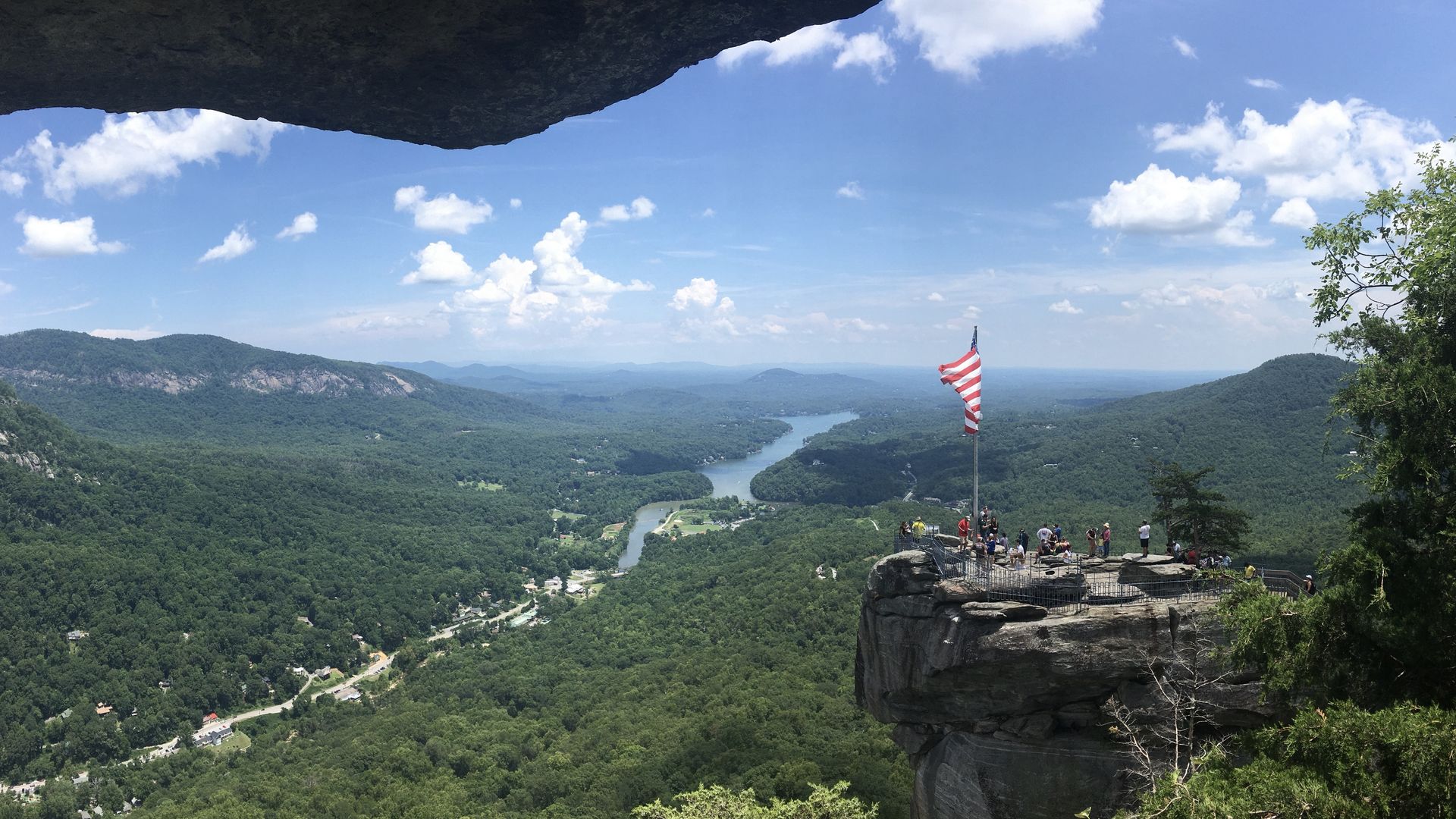 Chimney Rock State Park in western NC. 