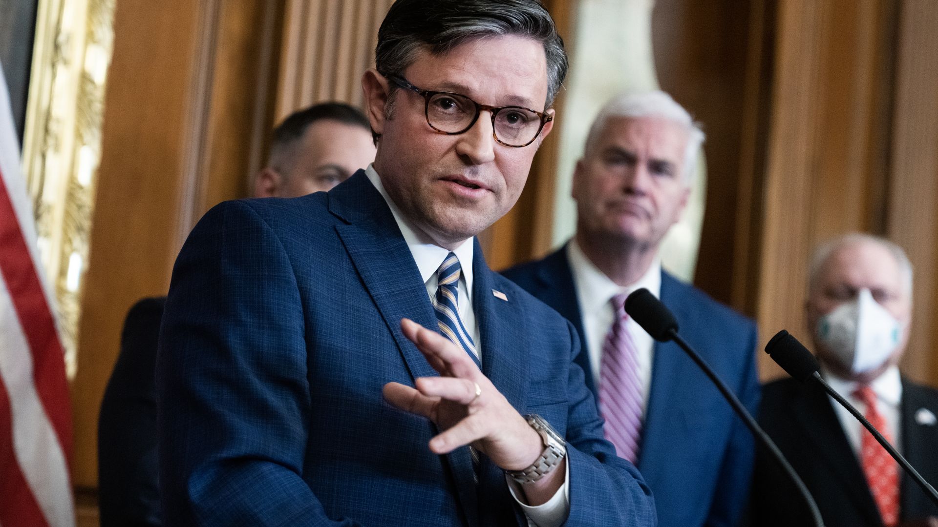 Speaker Mike Johnson Unveils Plan To Avoid Government Shutdown speaker-mike-johnson-unveils-plan-to-avoid-government-shutdown