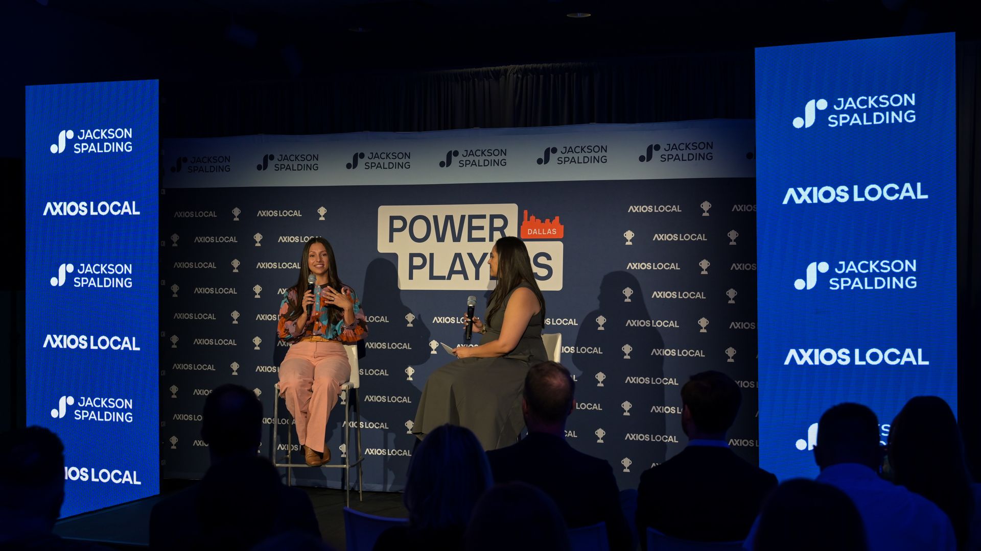 Dancing Iglesias in conversation with Axios' Naheed Rajwani-Dharsi.