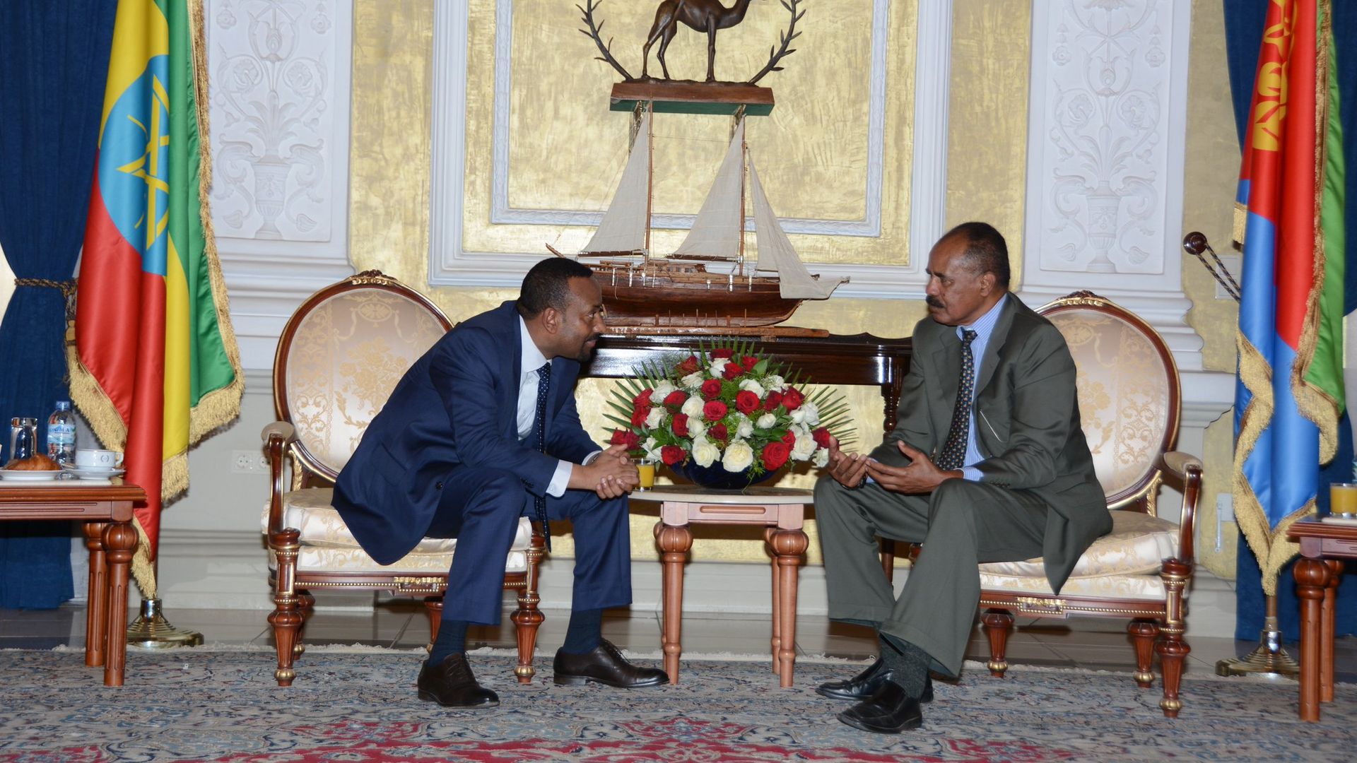 Ethiopian Prime Minister Abiy Ahmed and Erirean President Isaias Afwerki 