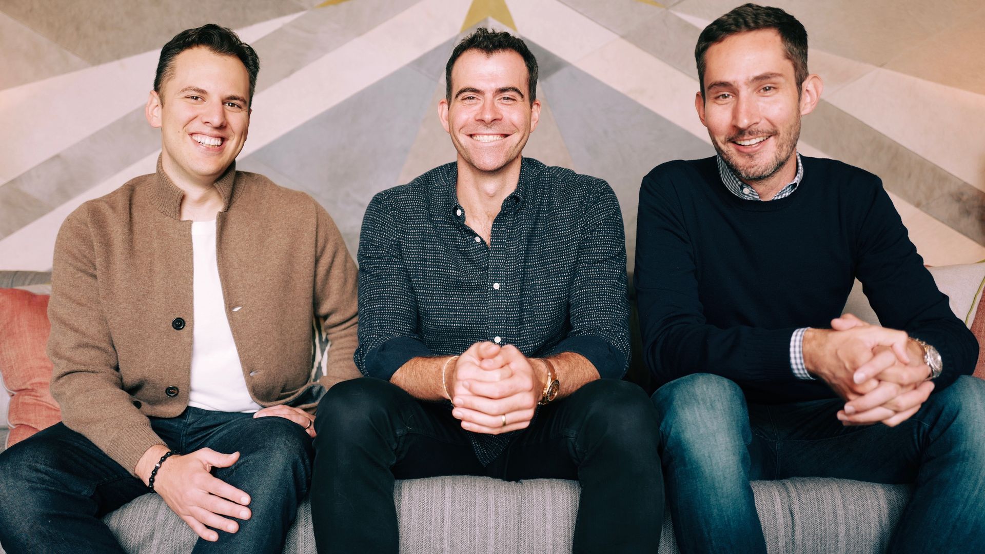 Mike Krieger, Adam Mosseri, Kevin Systrom