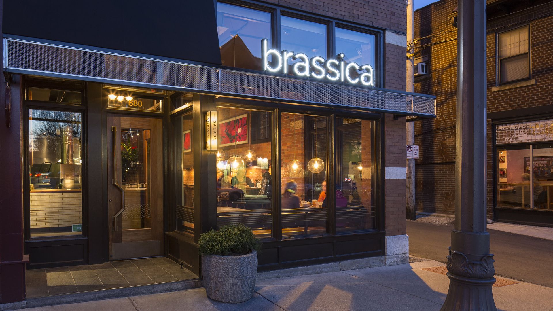 The storefront of Brassica in Columbus's Short North