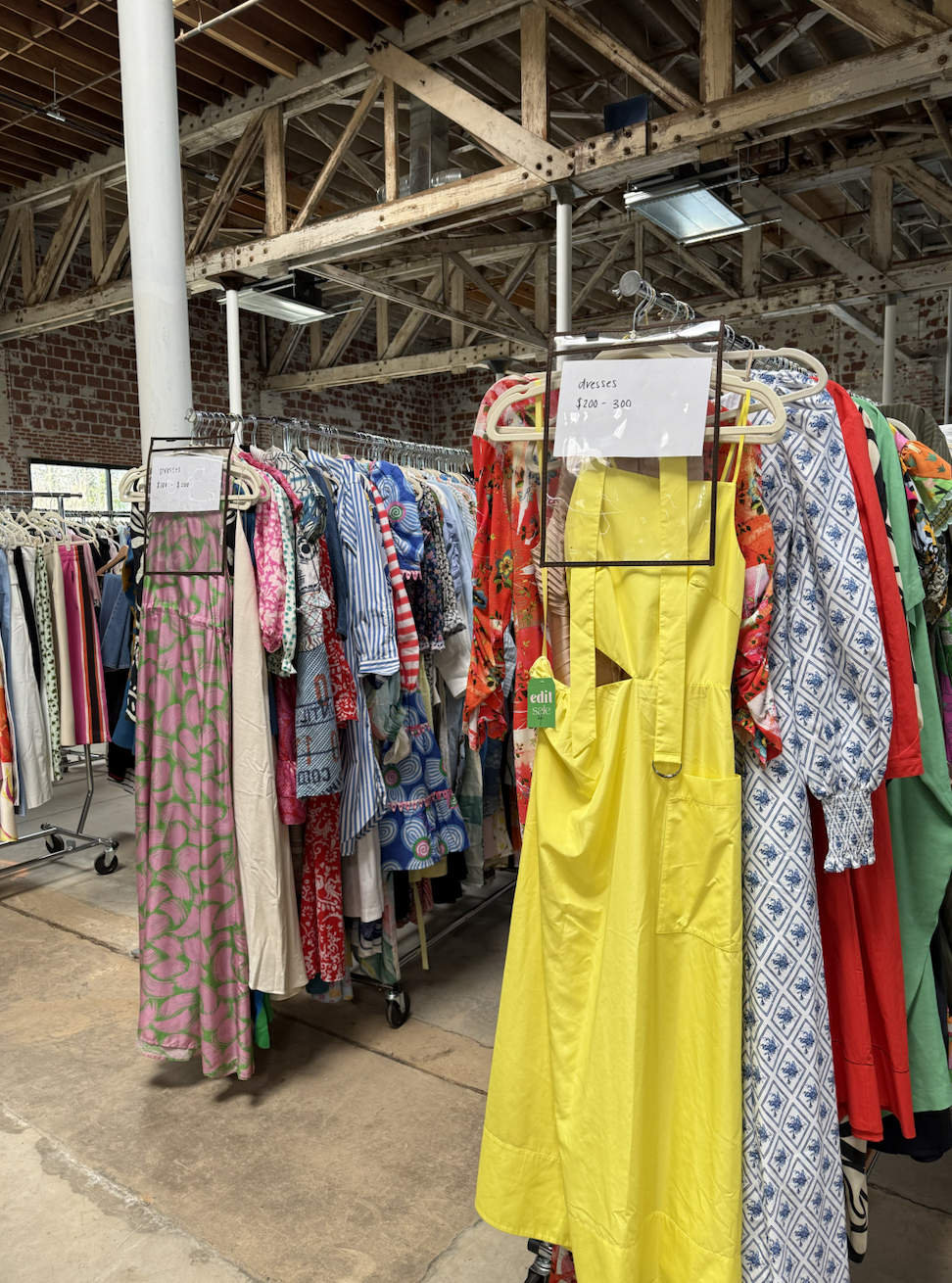 Most dresses are priced under $400, with a huge selection under $100 this year. Photo: Bri Crane