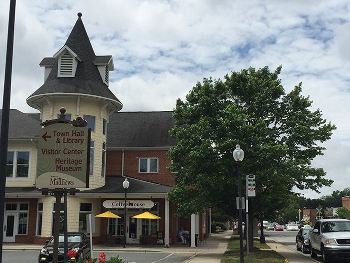Downtown Matthews NC