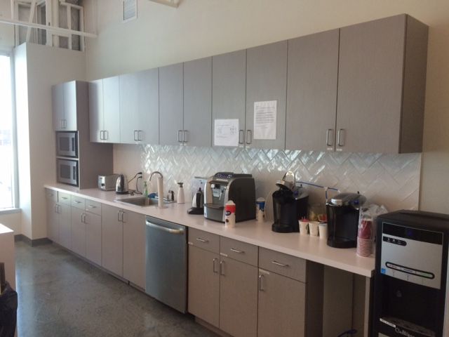 tradeking office kitchen