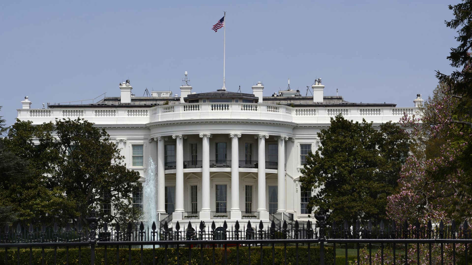 The exterior of the White House in Washington, D.C.