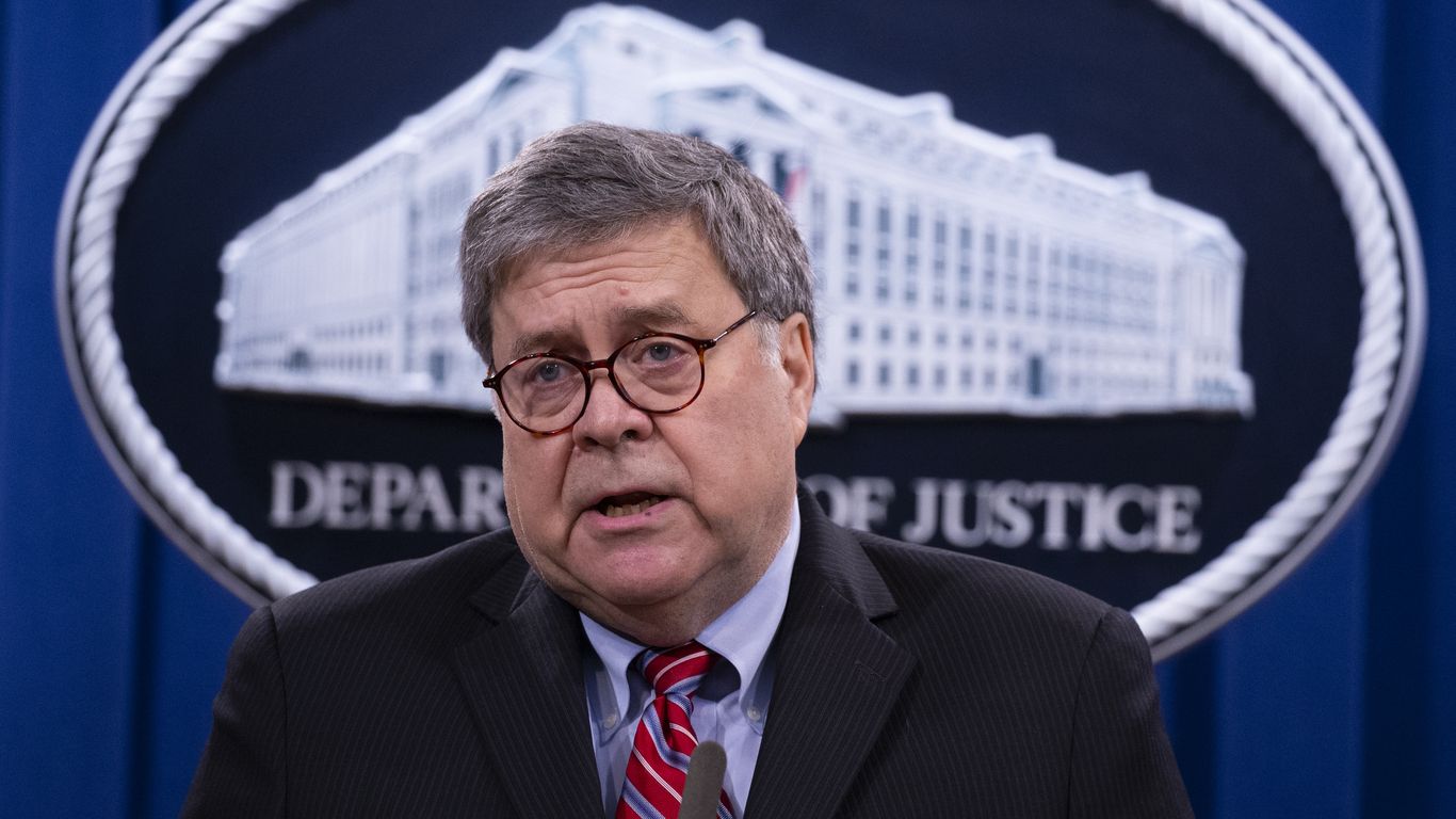 Barr: DOJ should appeal ruling granting Trump special master request