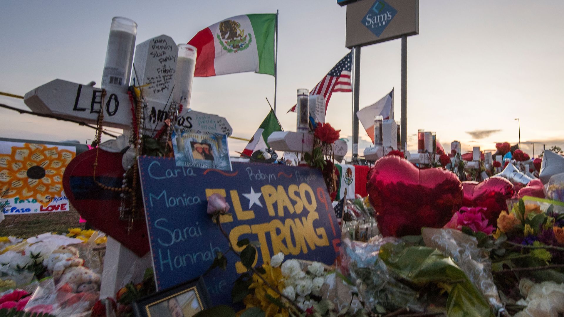 el paso walmart shooting memorial