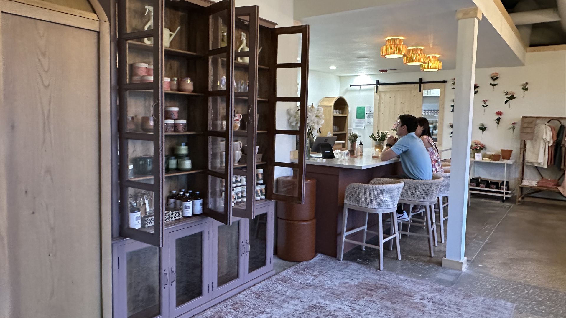 photo inside terracotta