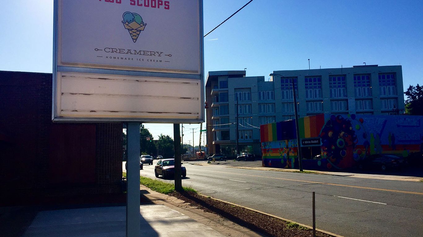 Two Scoops Creamery, a homemade ice cream shop, is coming to Plaza