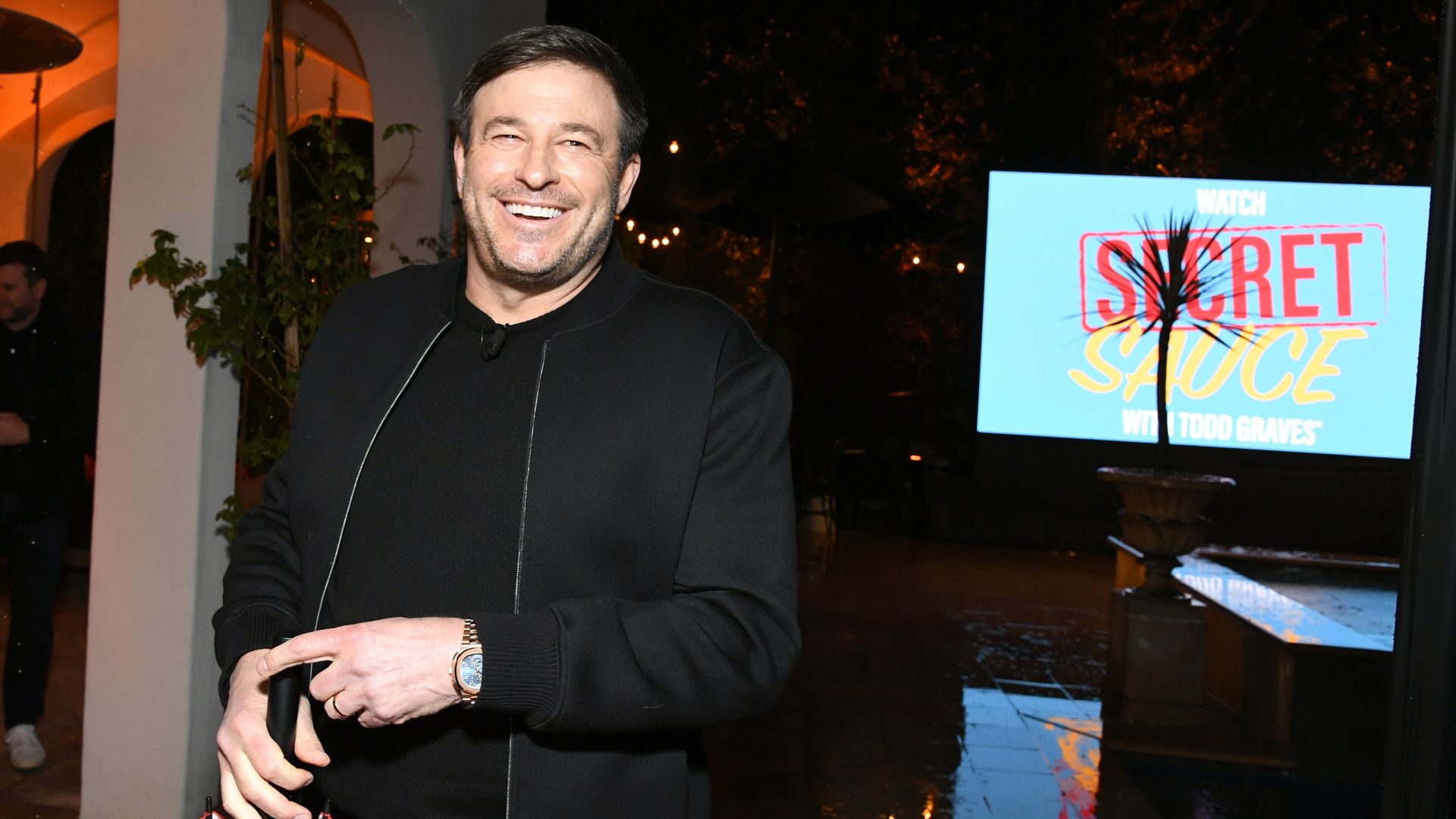 Photo shows Todd Graves smiling