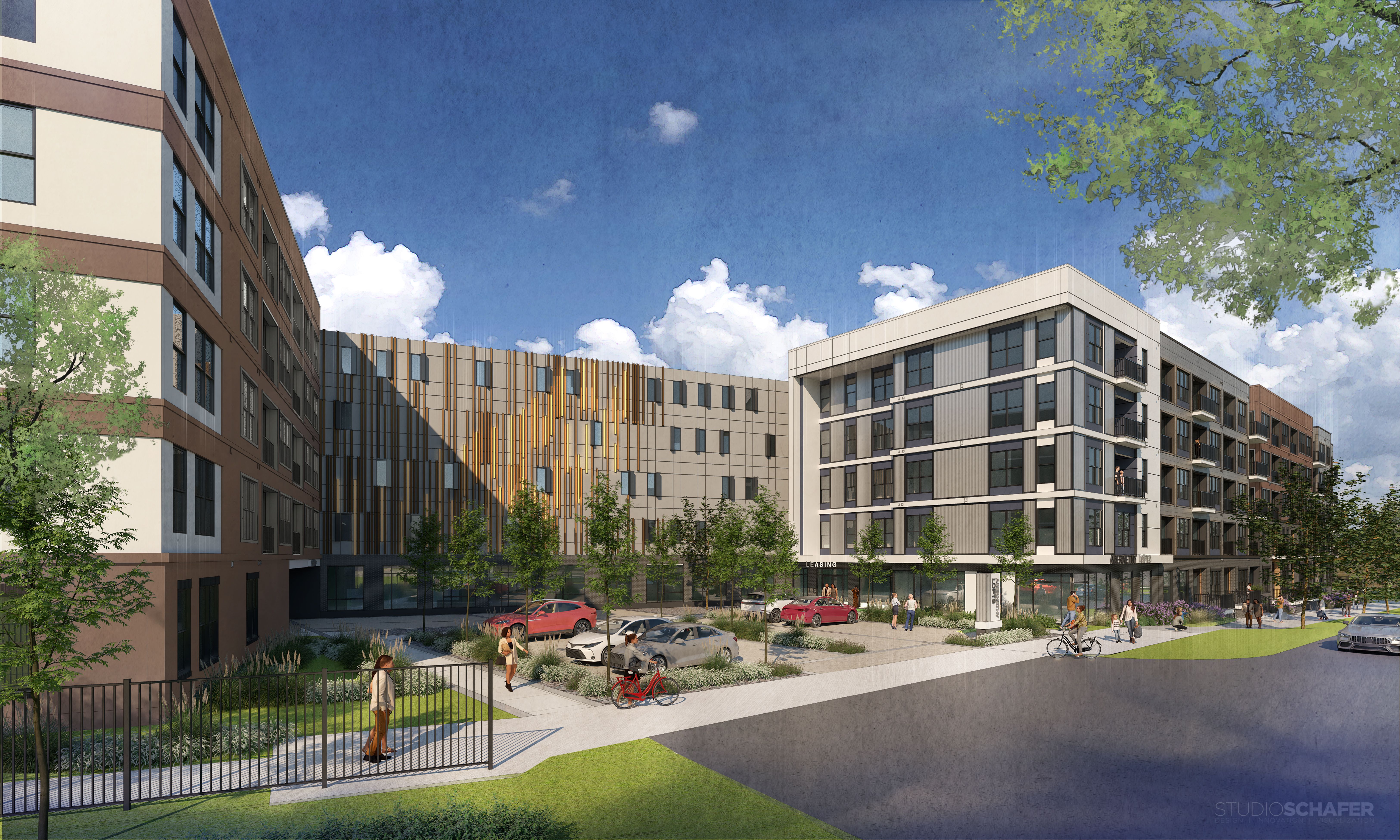 Abernethy Lofts rendering