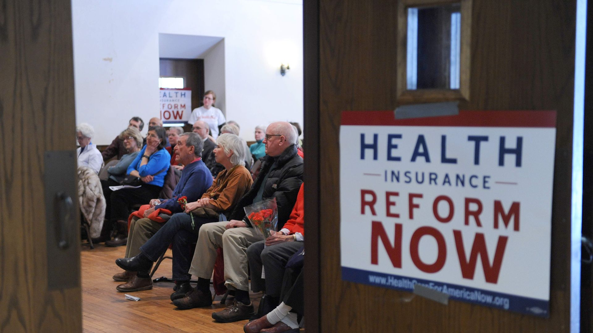 People listening in on health insurance reform
