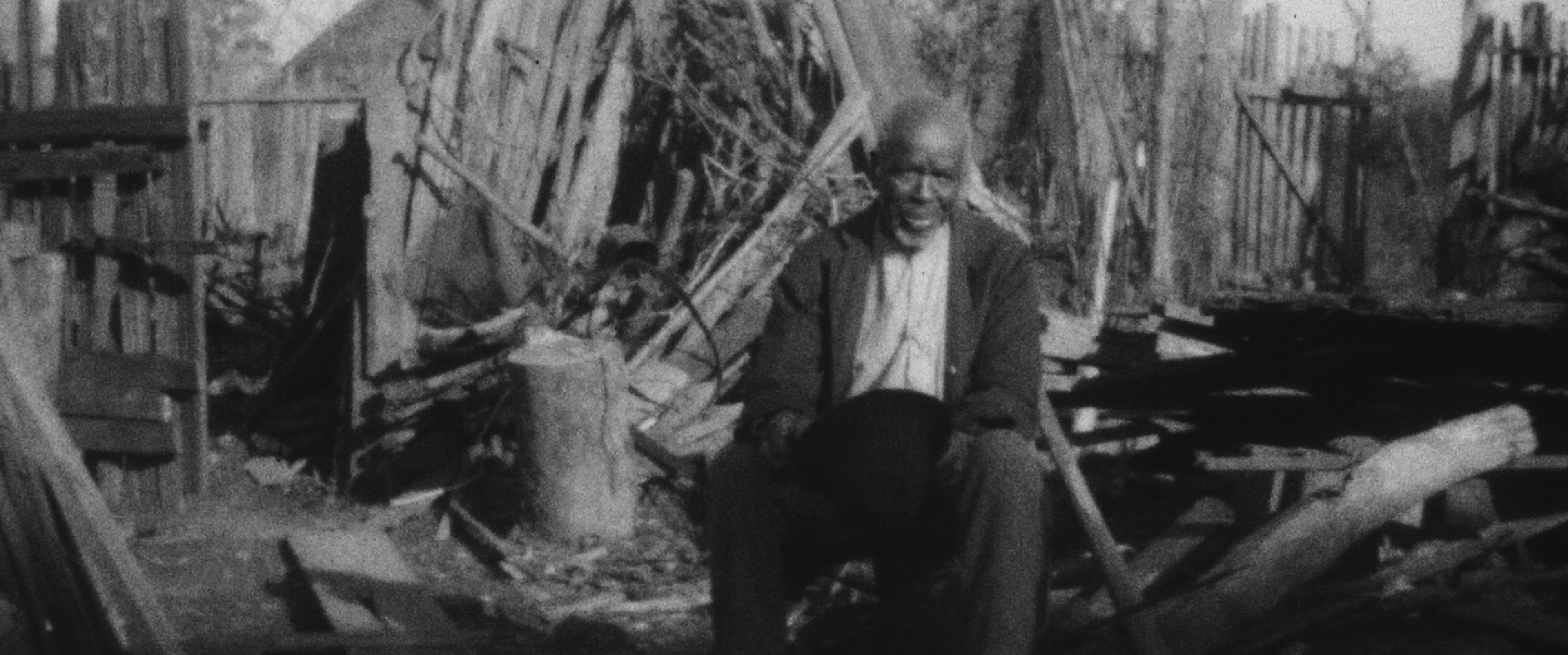 Historic photo of Cudjoe Kazoola Lewis, one of the last survivors of the last known U.S. slave ship to bring captives from Africa. 