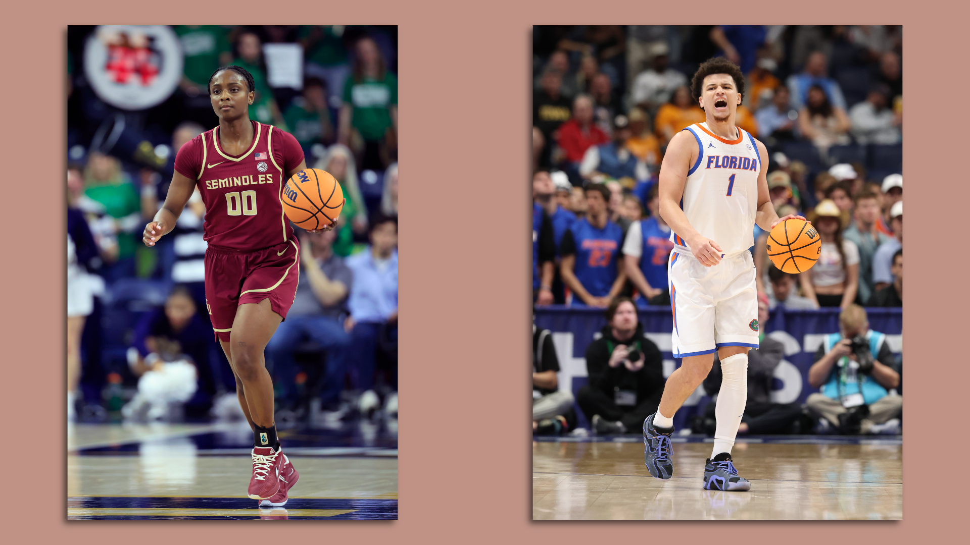 Ta'Niya Latson and Walter Clayton Jr.