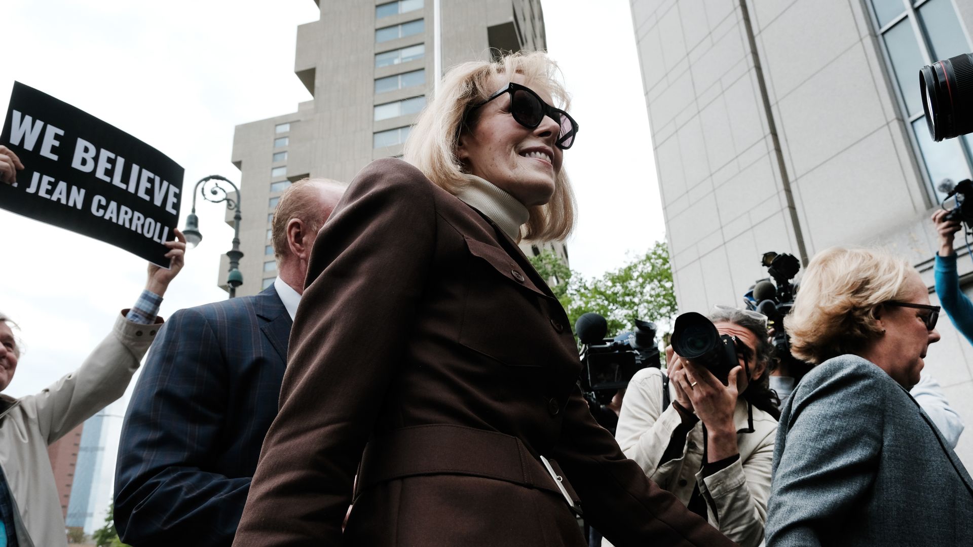 E Jean Carroll on May 9