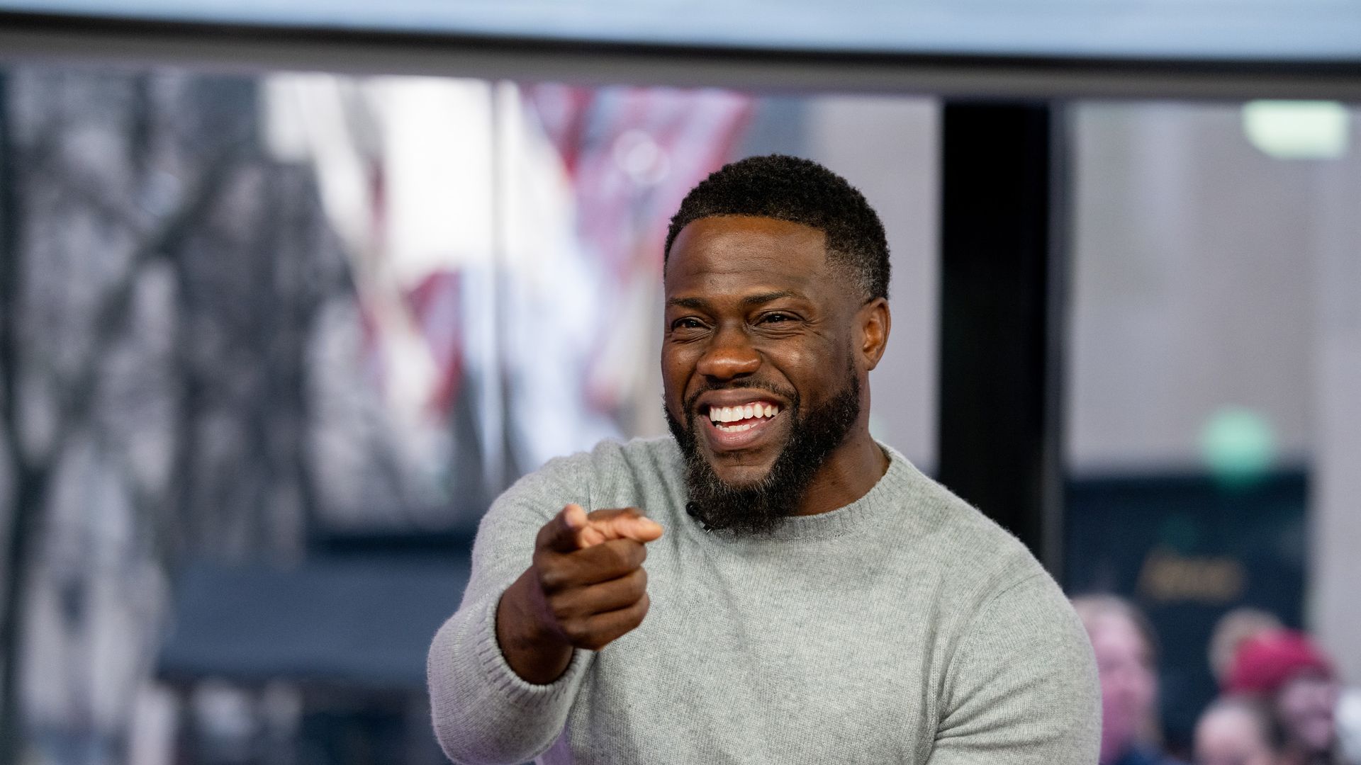 TODAY -- Pictured: Kevin Hart on Tuesday, January 9, 2023 -- (Photo by: Nathan Congleton/NBC via Getty Images)