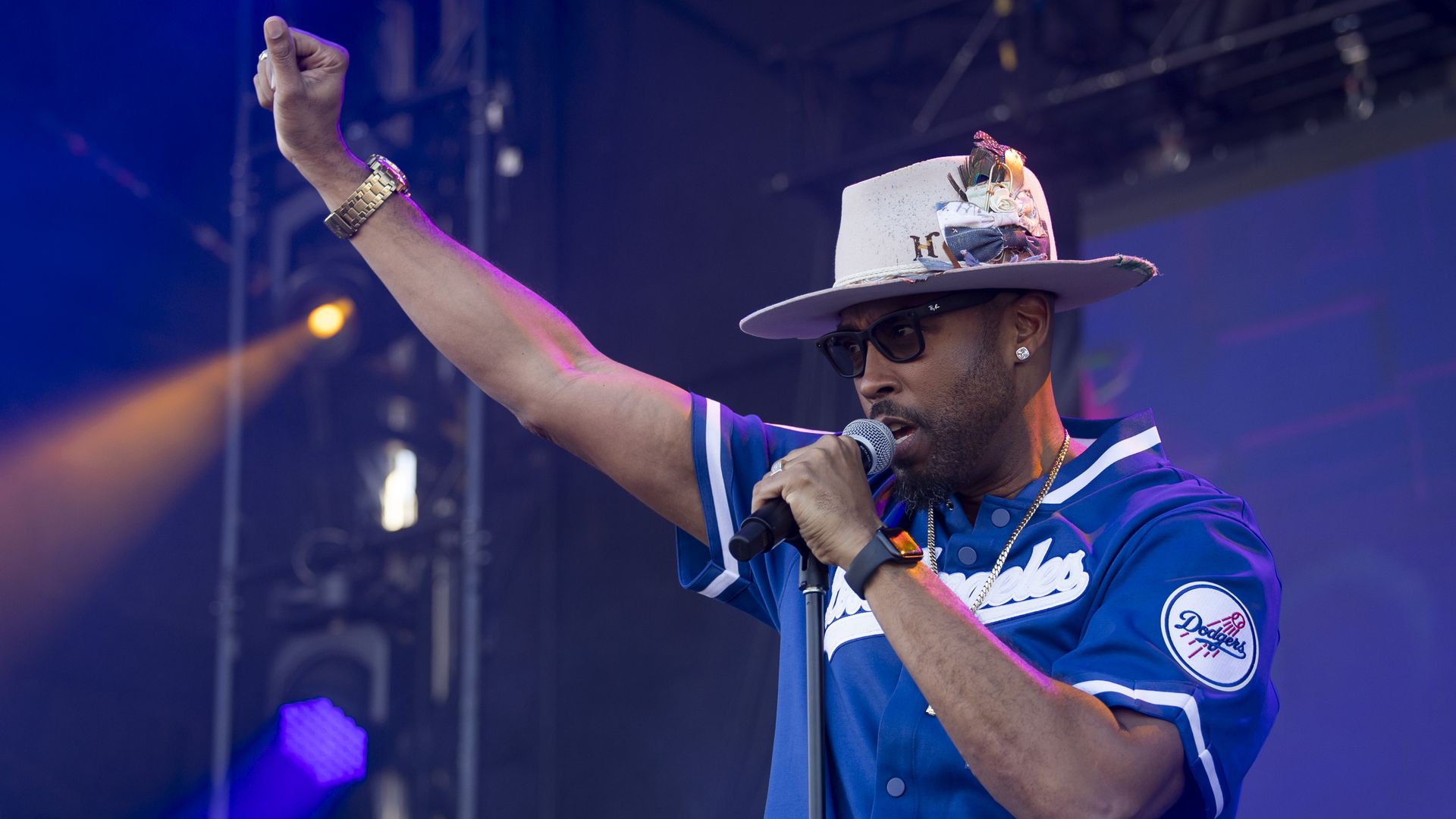 Montell Jordan performs at Juicy Fest 2025 on January 15, 2025 in Perth, Australia.