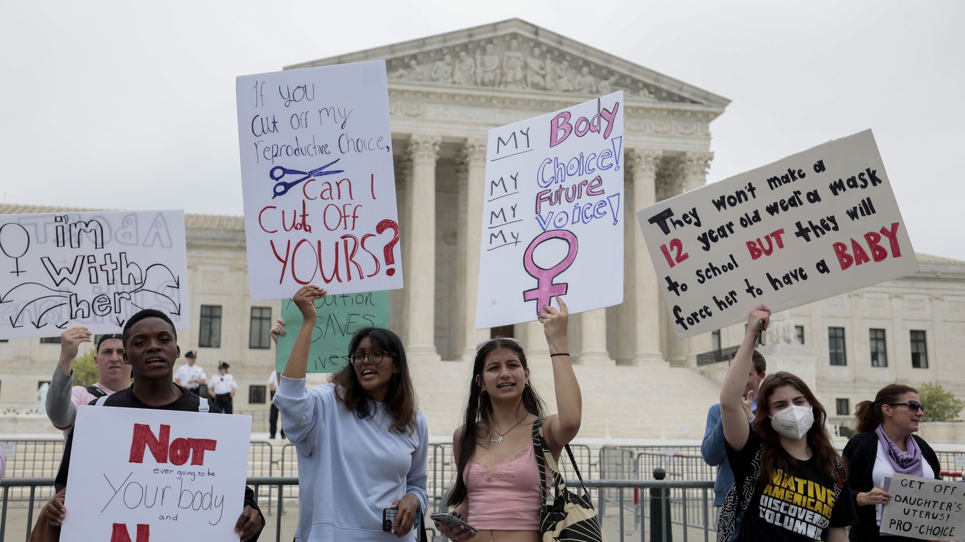 Supreme Court protesters