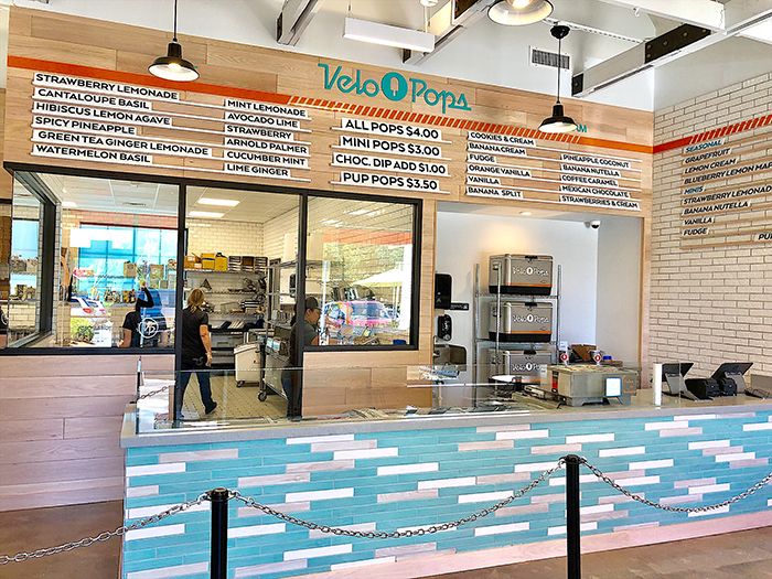 menu at velopops charlotte