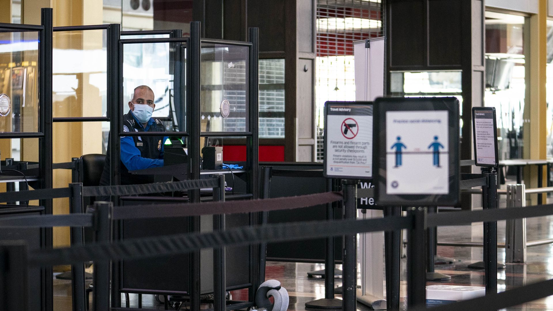a TSA checkin