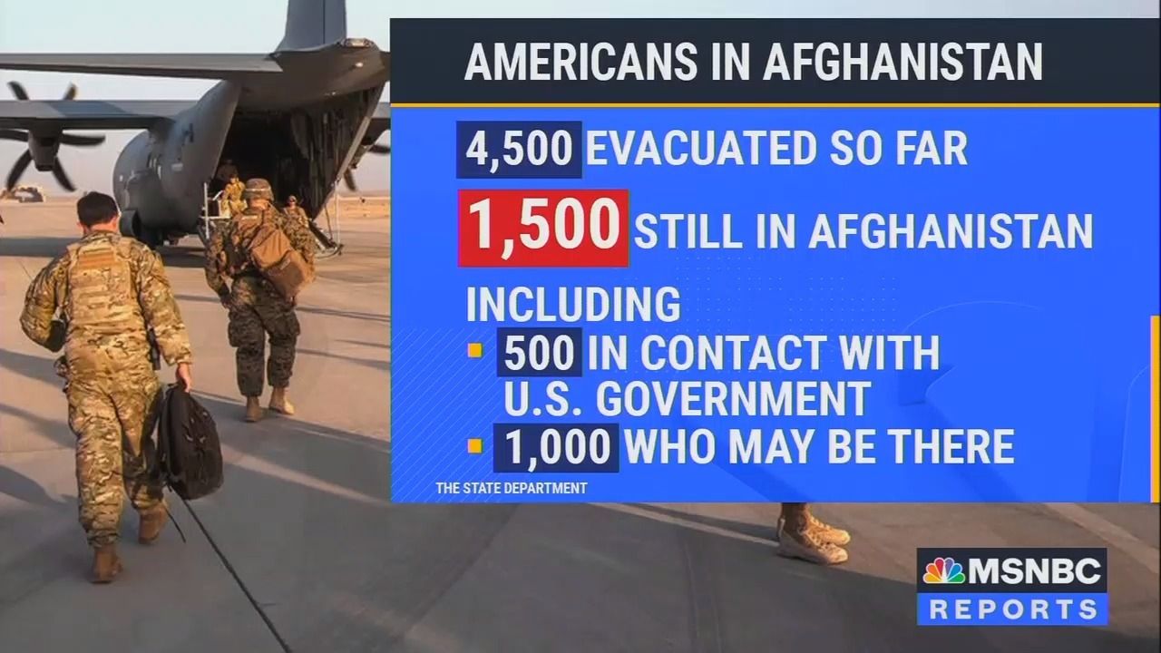 graphic of U.S. evacuation effort