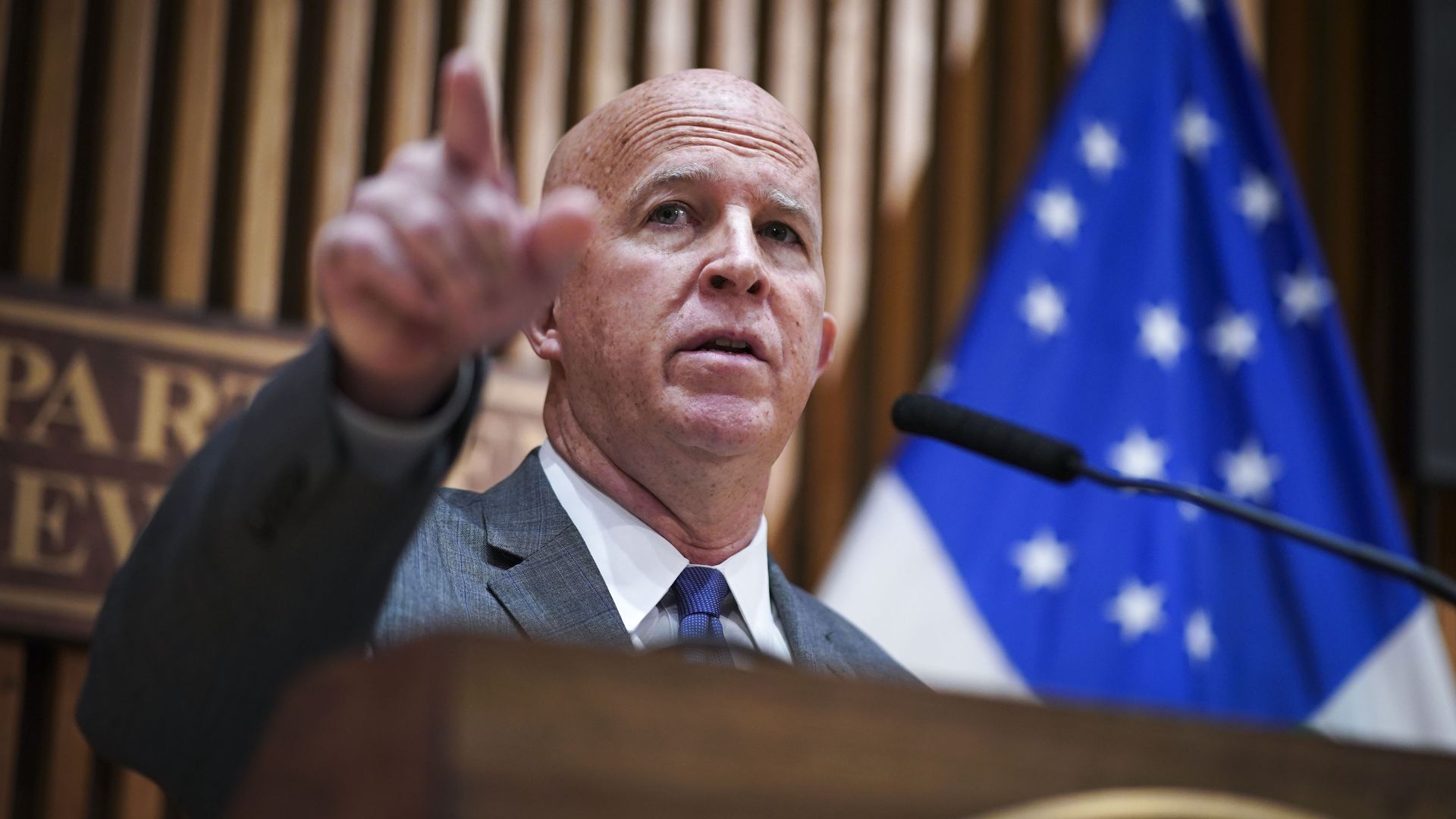 New York City Police Commissioner James O'Neill