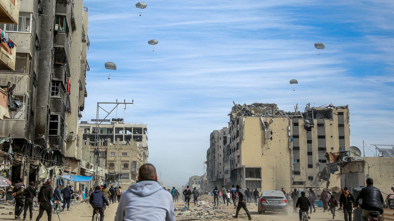 US to Lead Gaza Aid Amid Famine, Occupation Debate