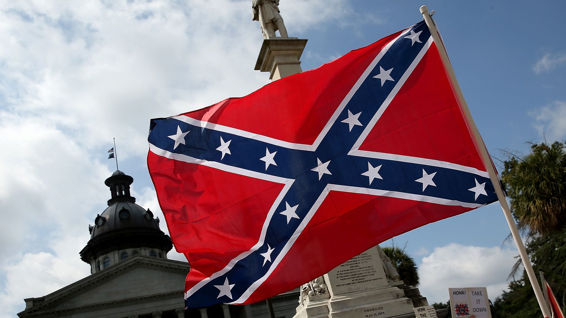 Confederate flag.