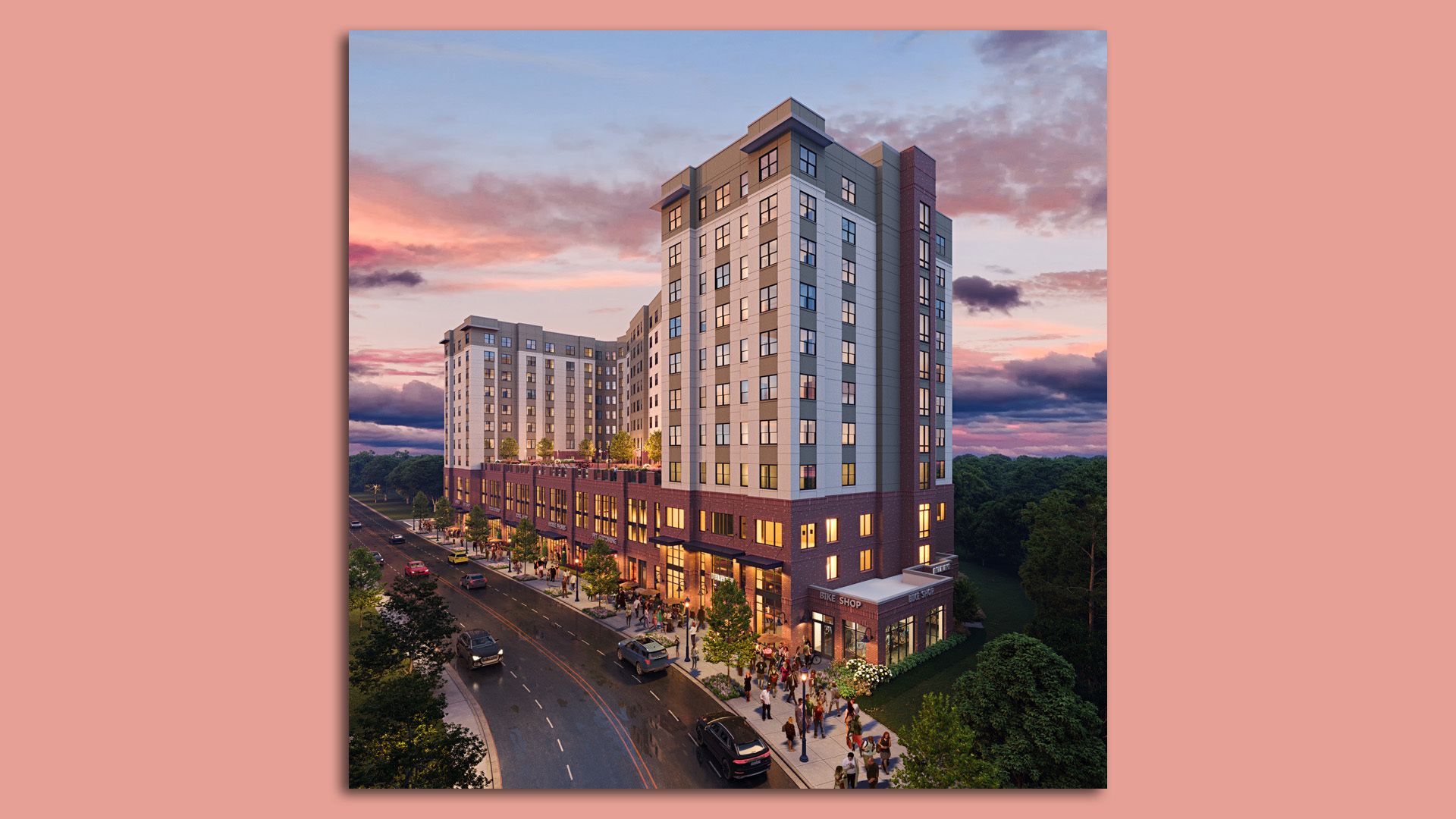 Skyline Apartments rendering