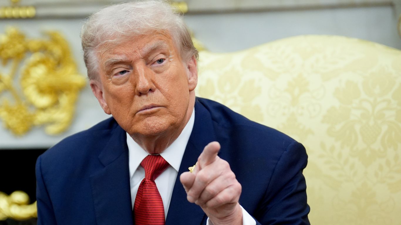 Trump warns Democrats: Provoke the right and "bad things happen"