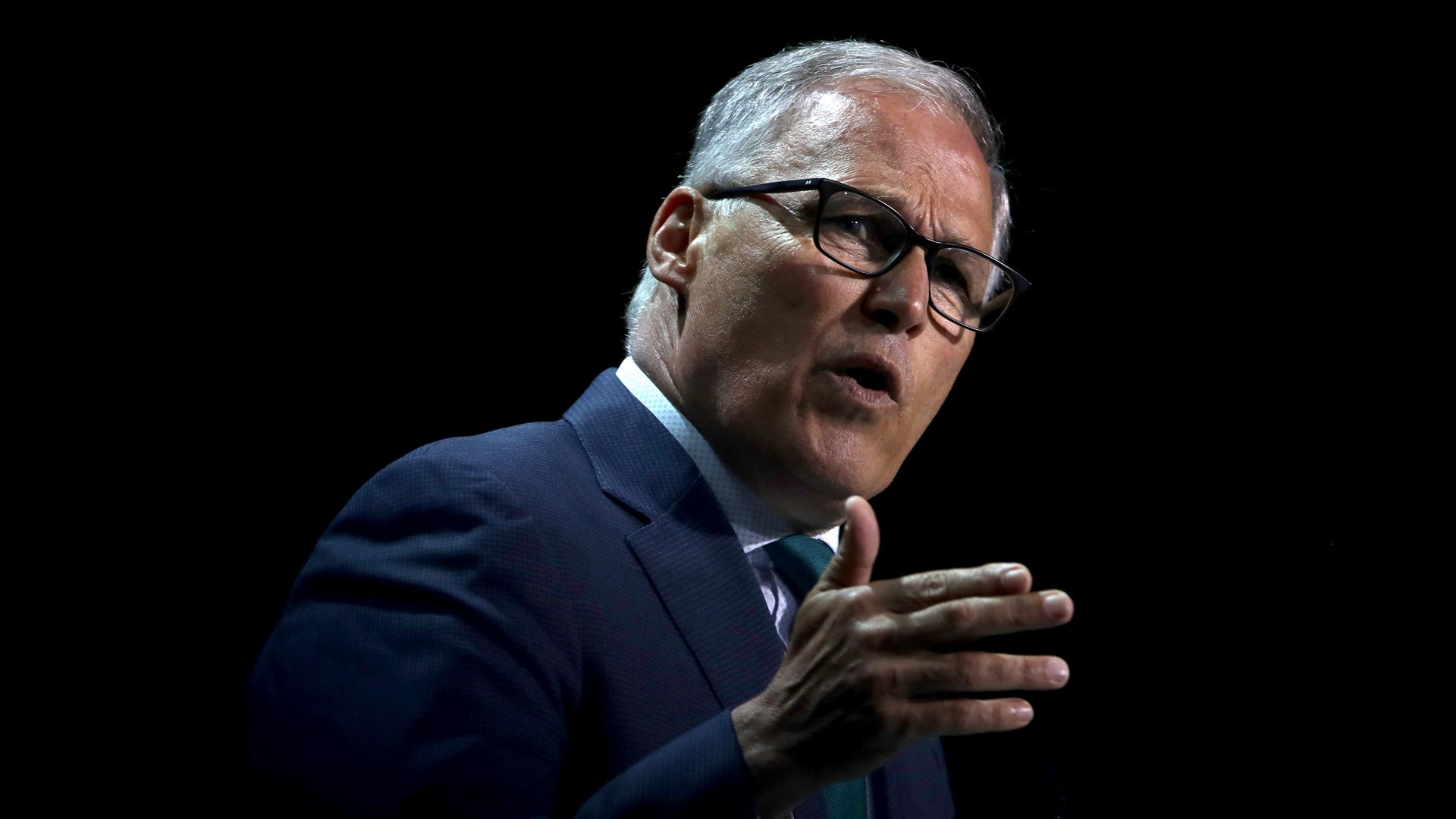 Washington Governor and presidential candidate Jay Inslee