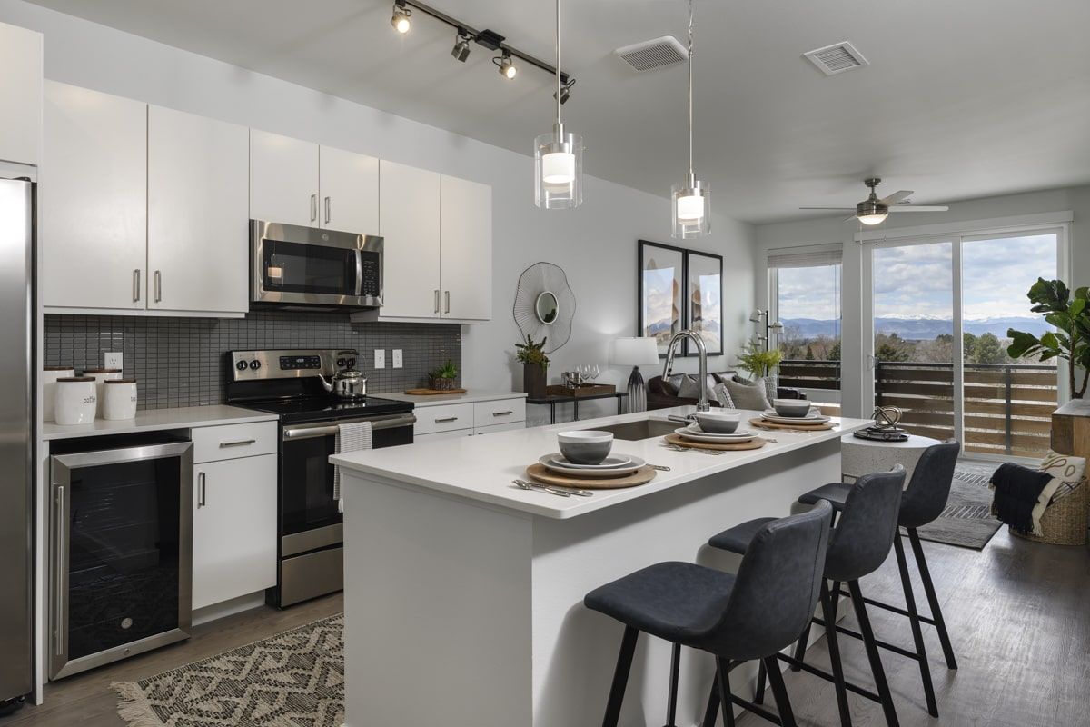 Deco Apartments kitchen