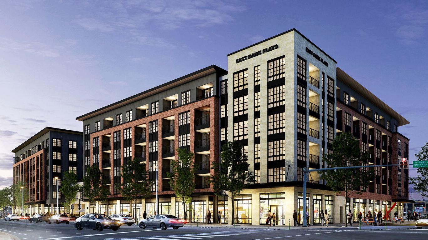 New renderings: Affordable housing planned for Nashville's East Bank ...