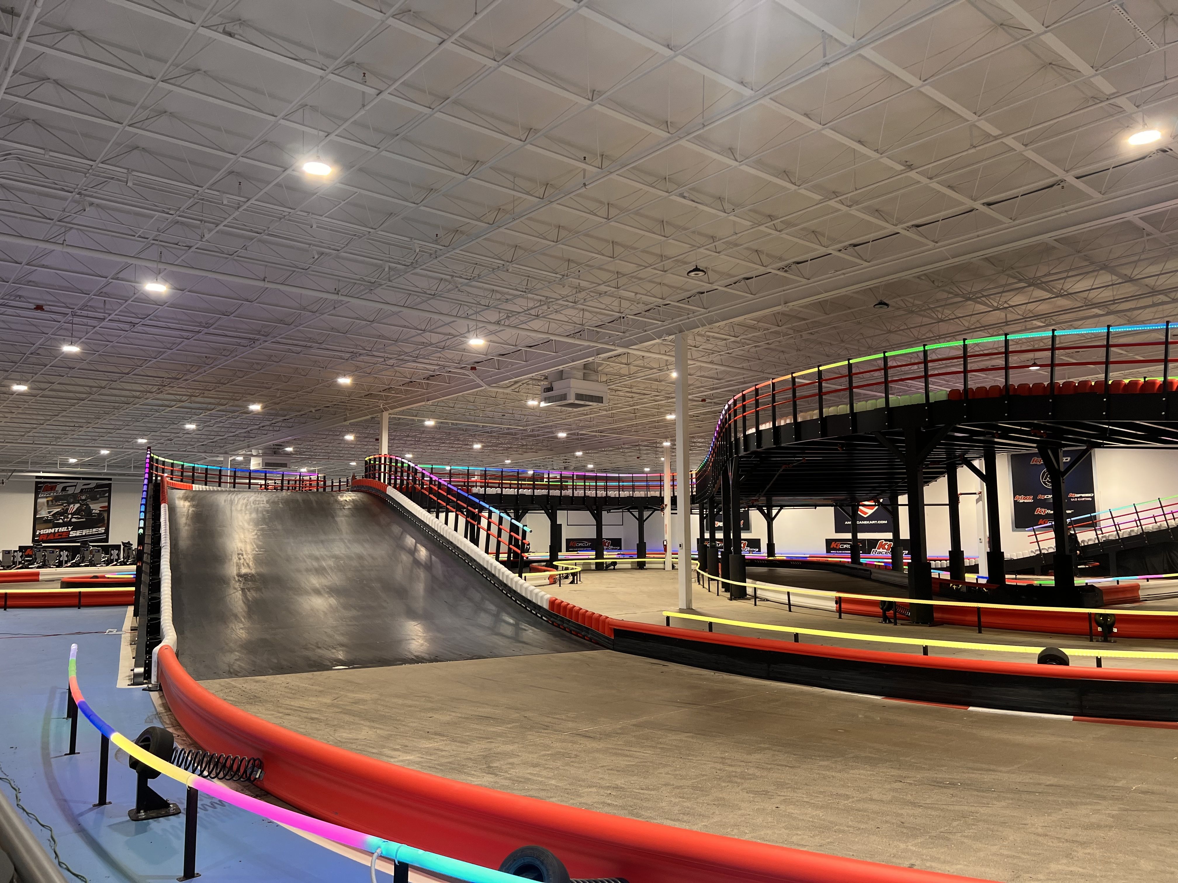 K1 Speed's indoor race track