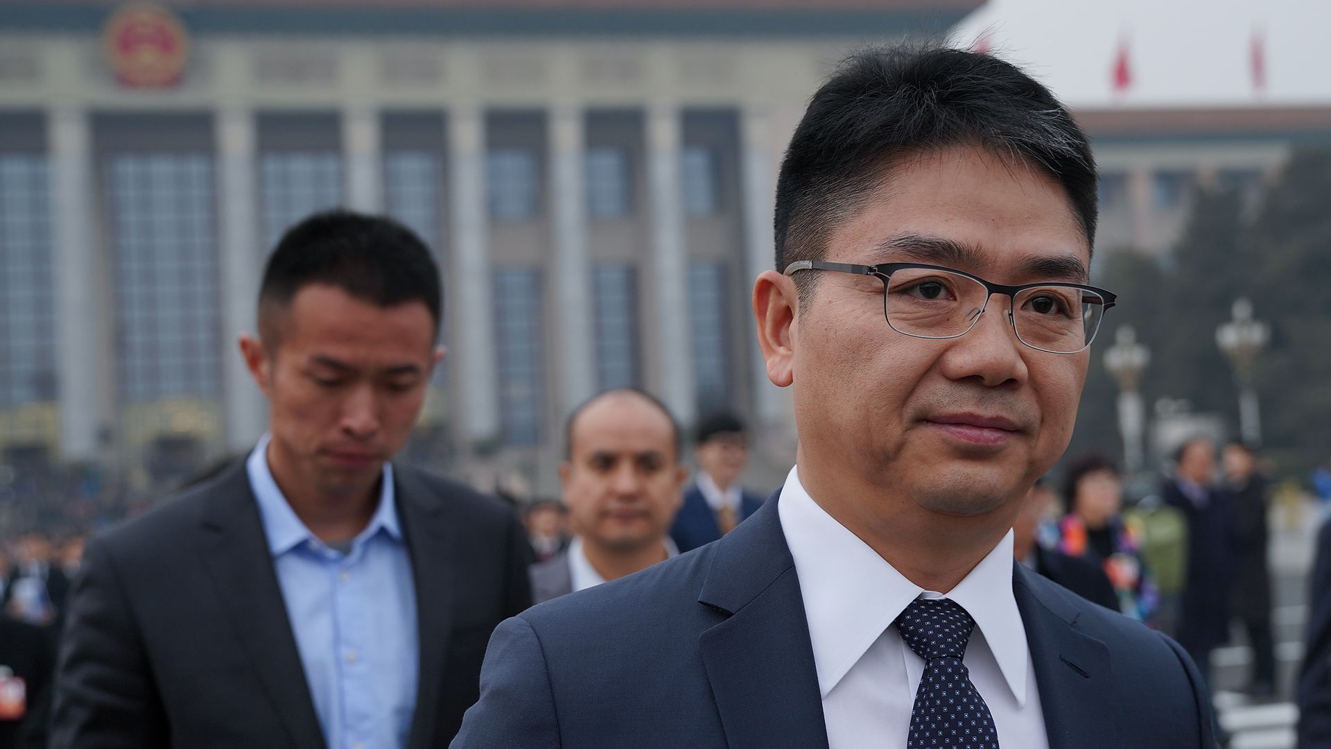 CEO of JD.com, Richard Liu Qiangdong. Photo: Lintao Zhang/Getty Images