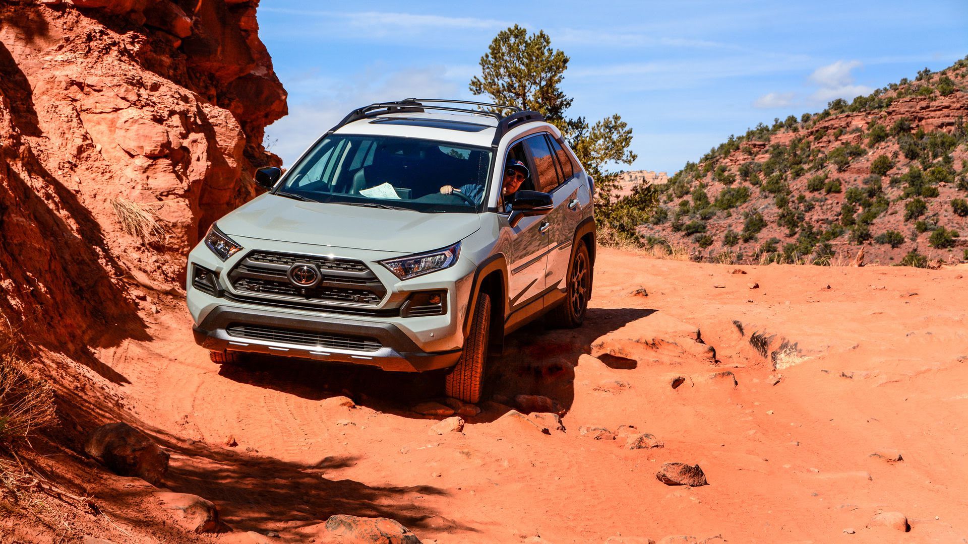 Off-roading in Sedona in the 2020 Toyota RAV4 TRD