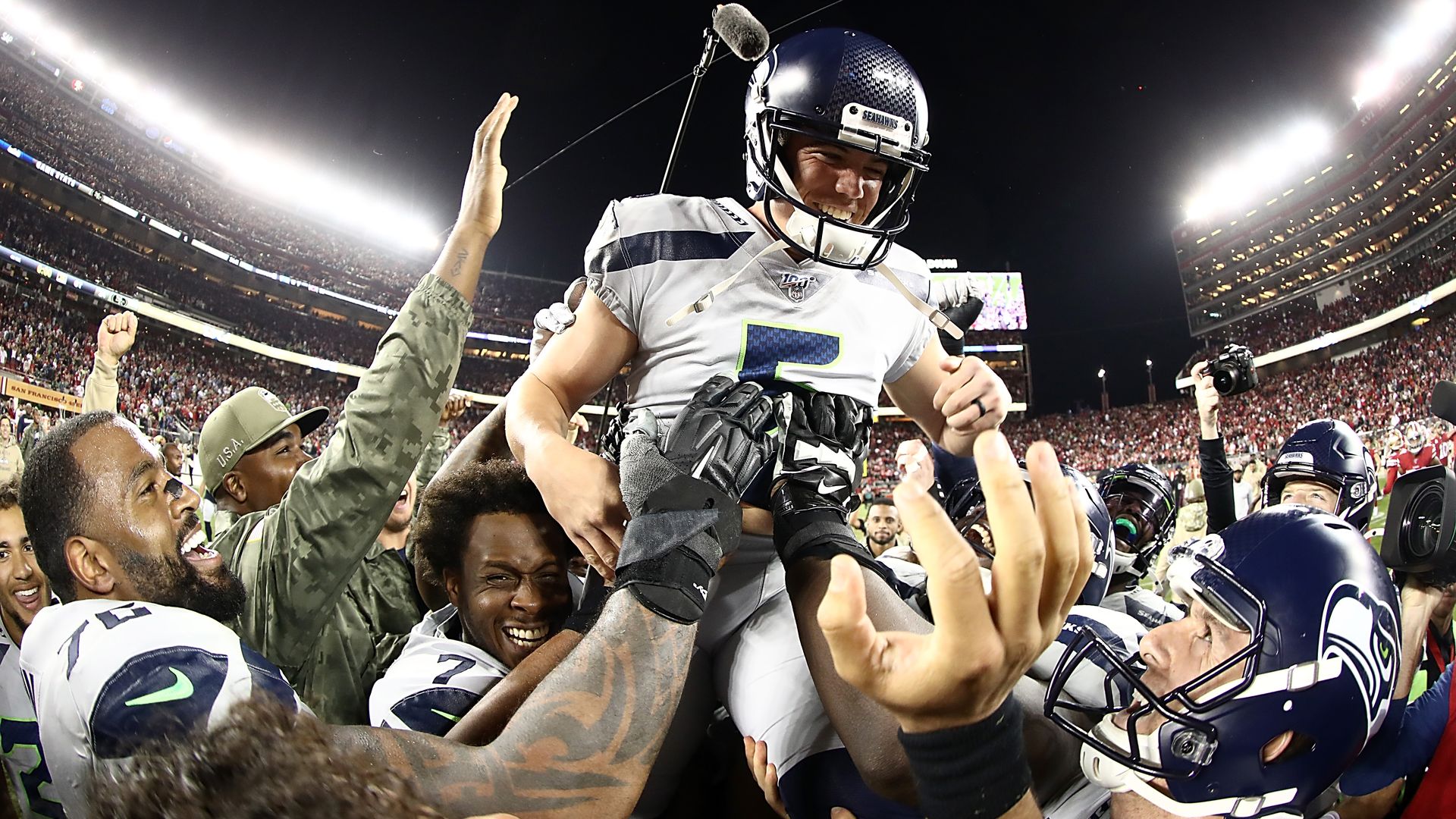 Seattle celebrates win