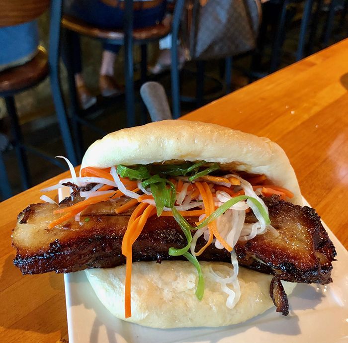 bun at good food on montford restaurant