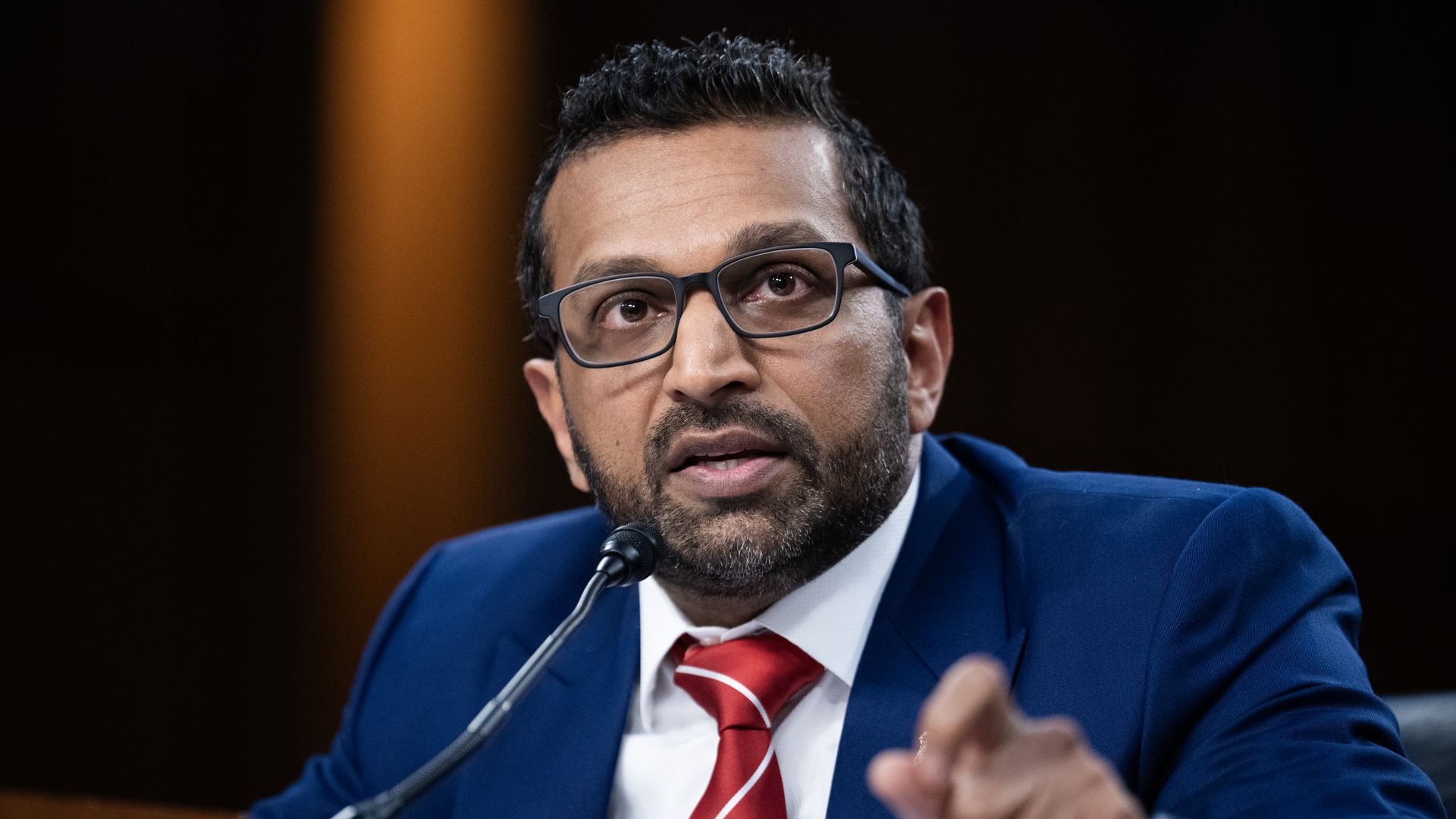 Kash Patel says "no credible information" Epstein trafficked to anyone but himself