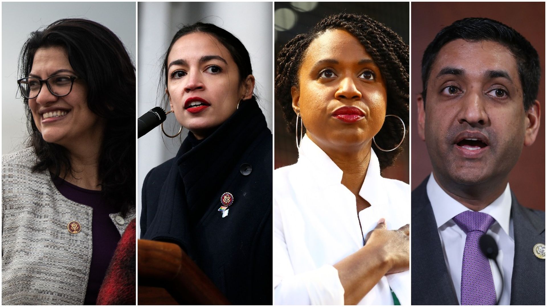 Four progressive Democrats