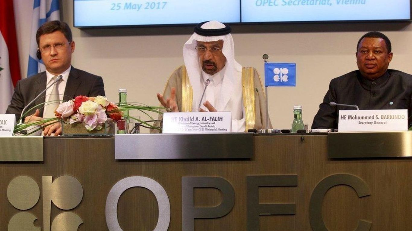 OPEC oil output spikes just weeks after extending production cuts