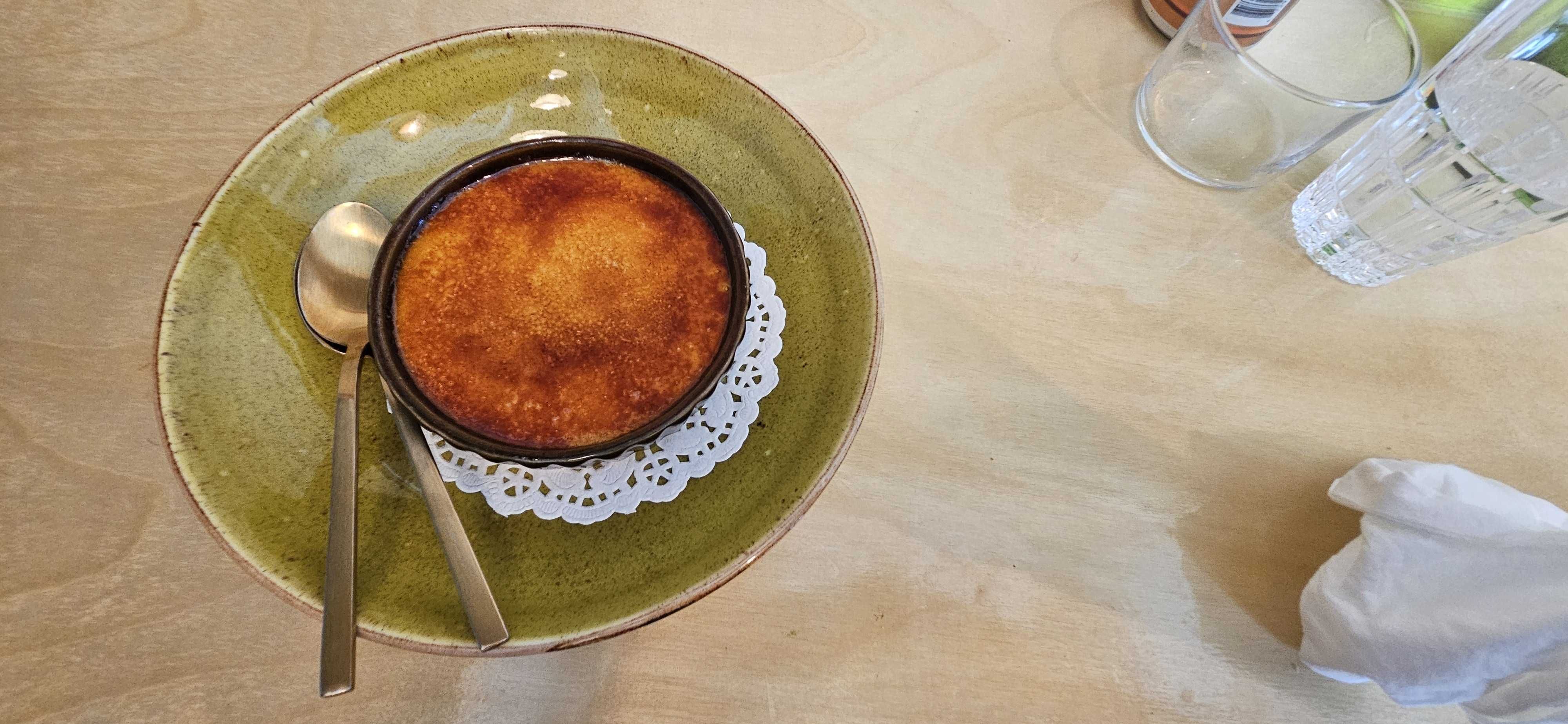 crème brûlée from Kisser