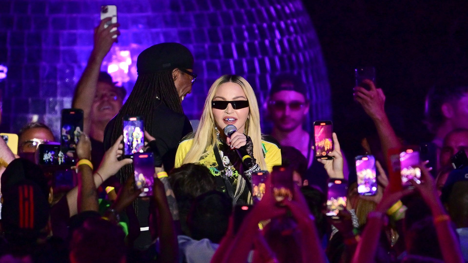 Madonna in New York City in 2022