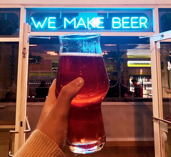 we make beer sign protagonist