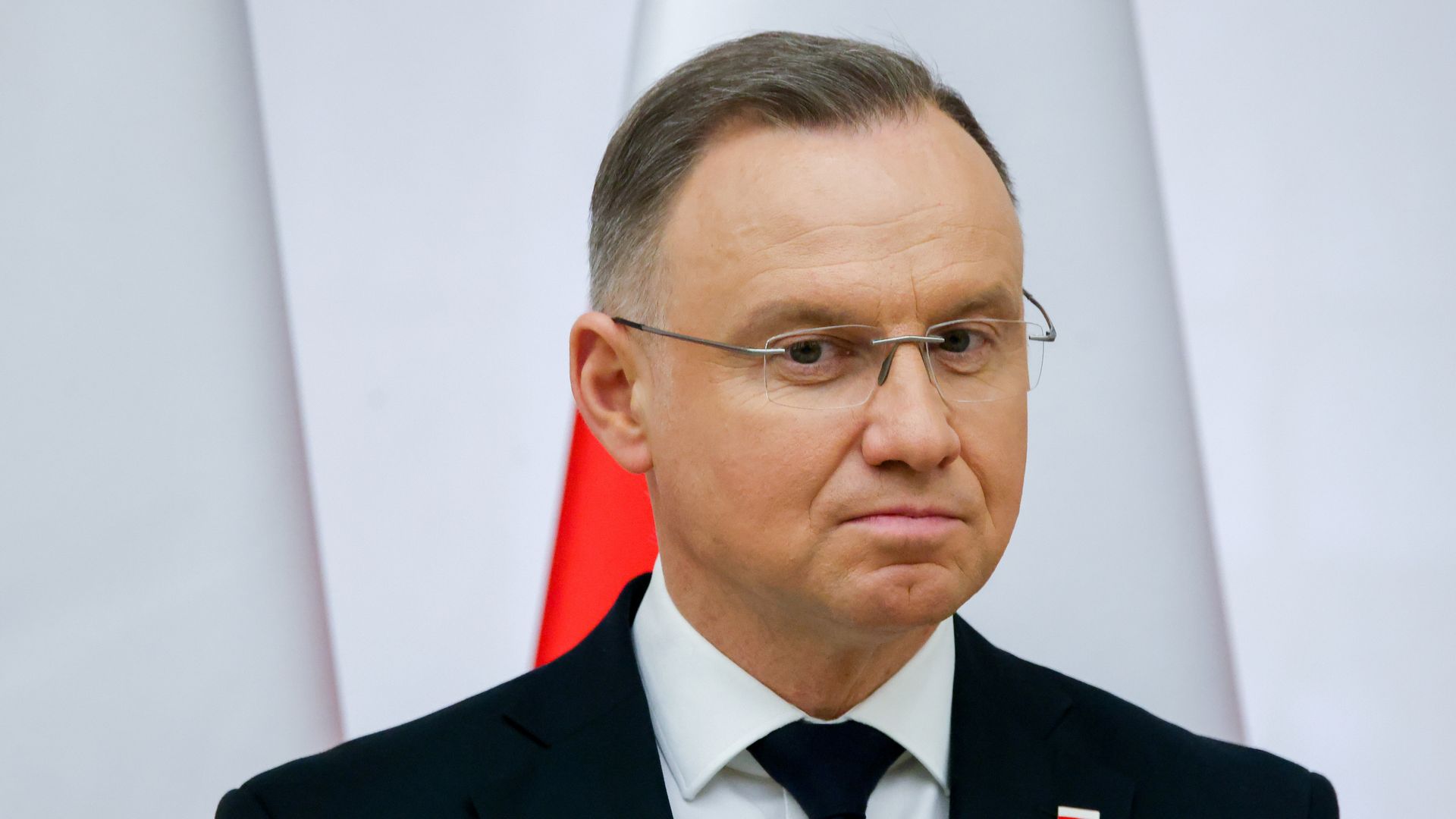 Andrzej Duda, President of the Republic of Poland, attends the award ceremony for contribution in the development of transport in Poland. Krakow, Poland on February 7th