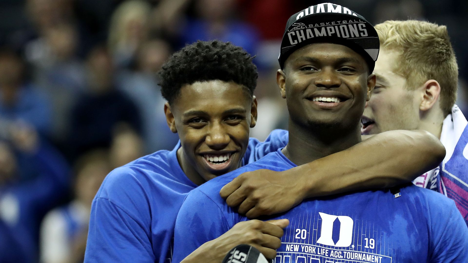 RJ Barrett and Zion Williamson