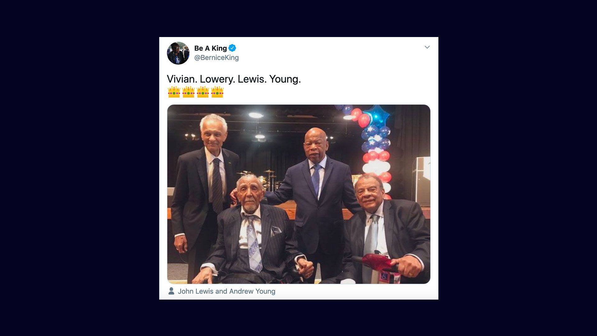 A screenshot of a tweet.