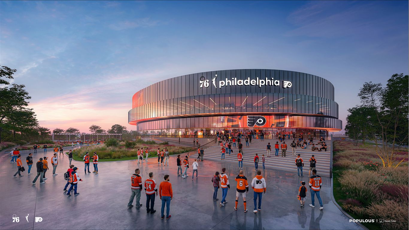 Sixers, Comcast Spectacor drop first glimpse of new arena, but much remains unknown